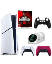 PS5 Digital GOW Console with Extra Pink Dualsense Controller & Accessories  Kit, 1 - Foods Co.