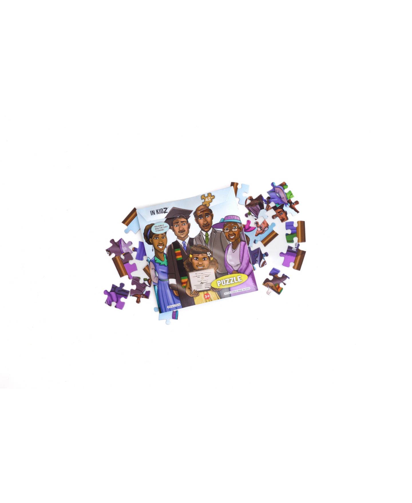 Детские игрушки In KidZ Culture Box Black History Toy Book Set, Ages 3+ — фото 7