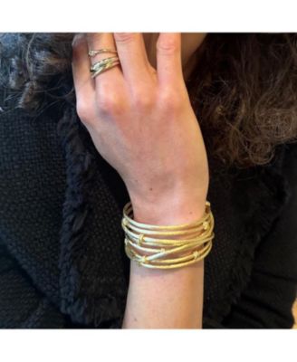 Satin Mini Mina Knotted Cuff Bracelet