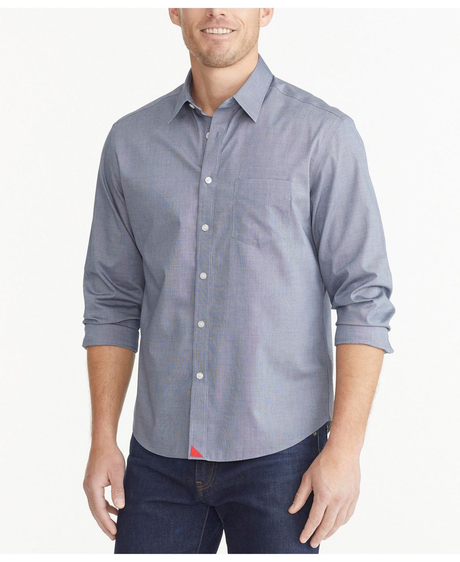 Men's Regular Fit Wrinkle-Free Pio Cesare Button Up Shirt