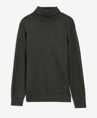 Boy's Basic Turtleneck Sweater