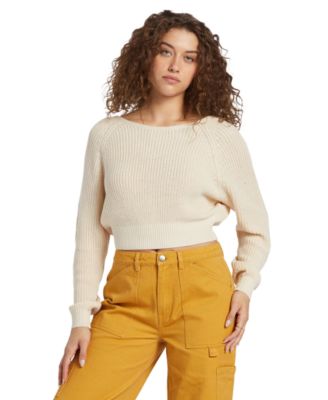 Billabong - Juniors' Sun Soaked Cropped Sweater