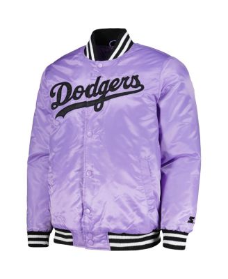 Starter Men's Purple Los Angeles Dodgers Cross Bronx Fashion Satin