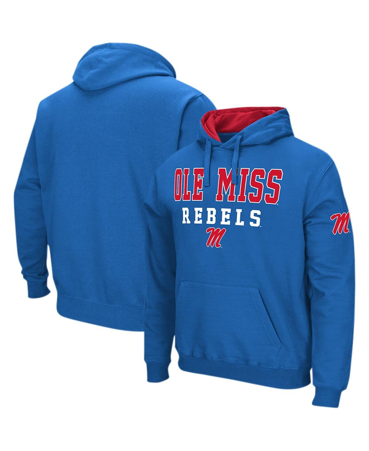 Men's Ole Miss Rebels Sunrise Pullover Hoodie - Navy