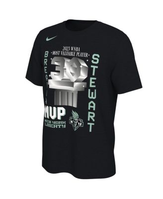 Men's Breanna Stewart Black New York Liberty 2023 WNBA MVP T-shirt