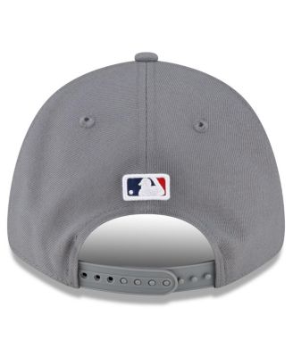 Men's Gray Los Angeles Dodgers 2023 NL West Division Champions Locker Room 9FORTY Adjustable Hat