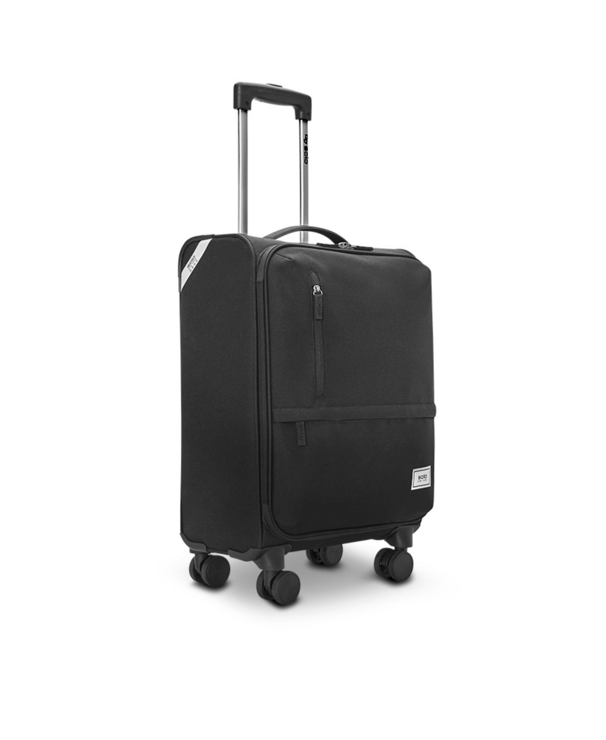 Shop Solo New York Re-treat Carry-on Spinner In Black