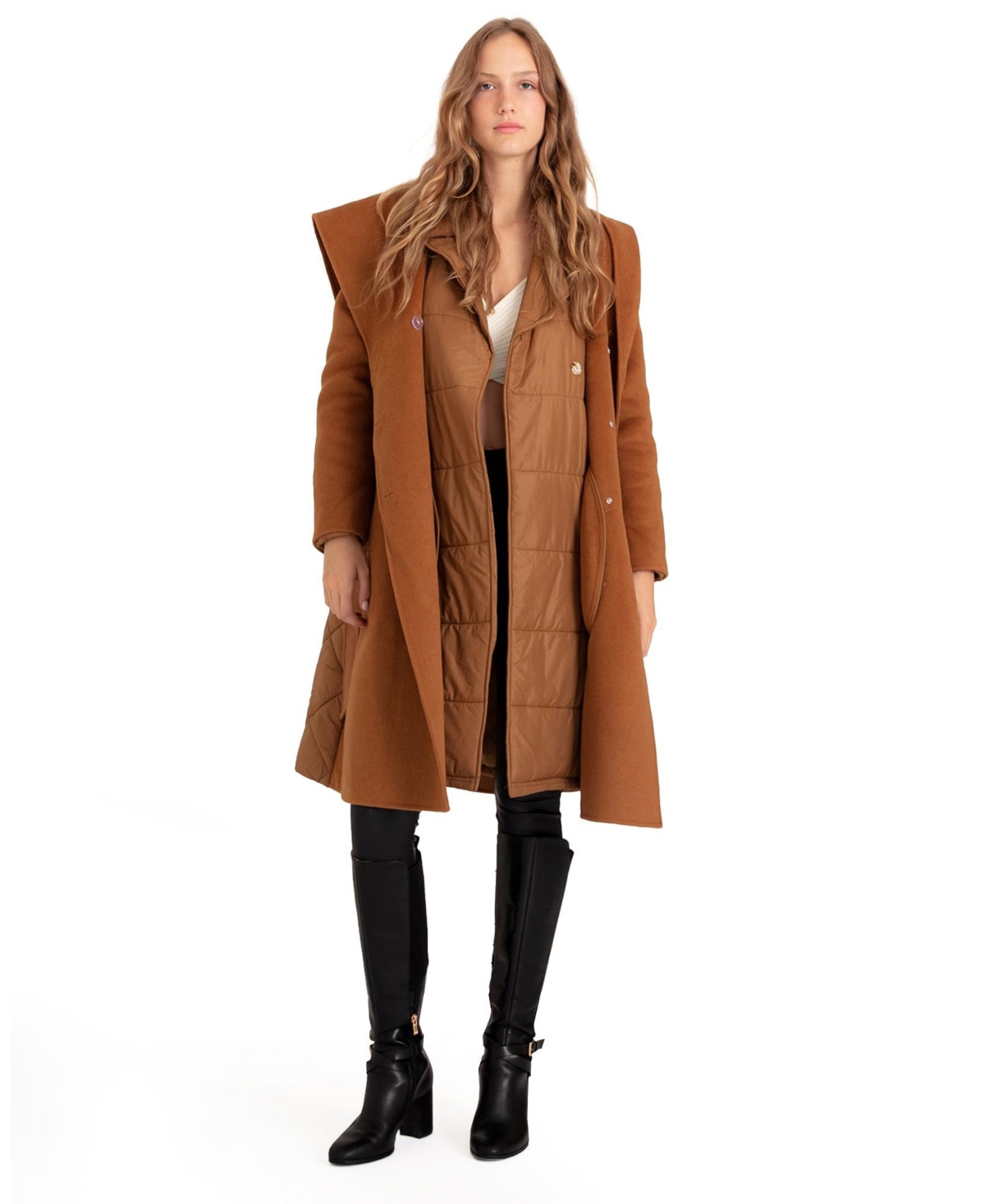 Belle & Bloom Walk Me Home Convertible Coat