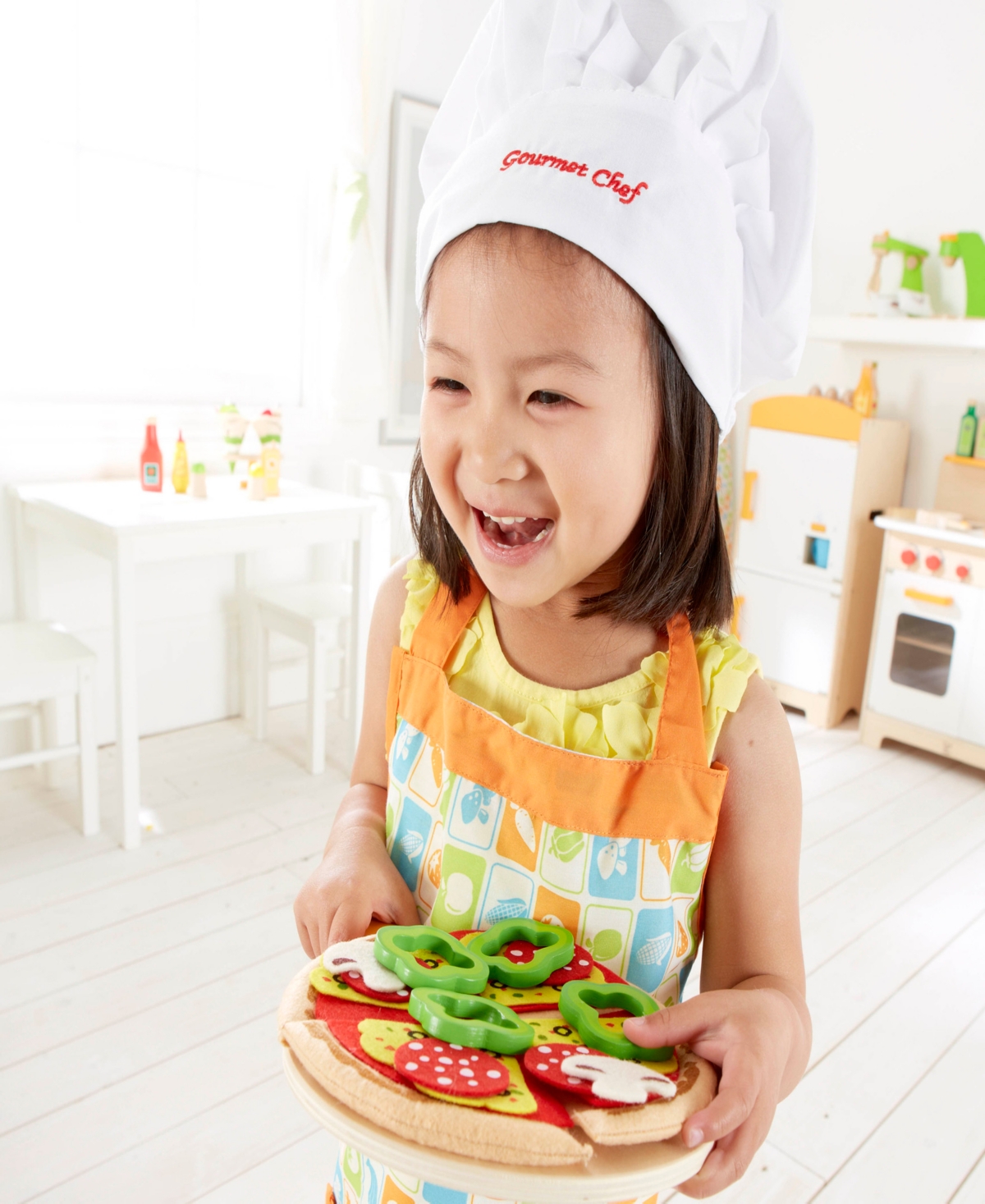 Shop Hape Homemade Pizza Kitchen Food Playset In Multi