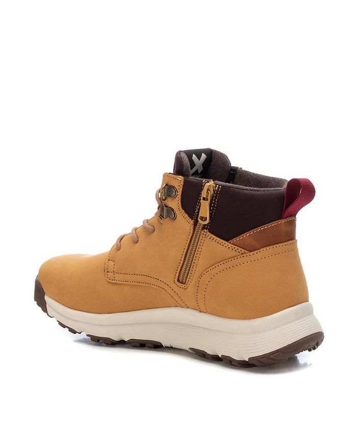 xti black ankle boots