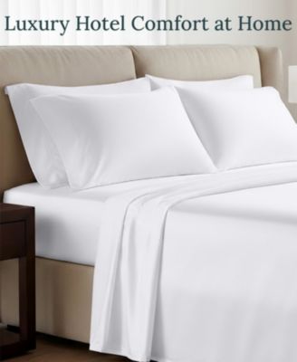 Luxury 1000 Thread Count Bed Sheets Set - 100% Cotton Sateen - Soft, Thick & Deep Pocket - Split King Size