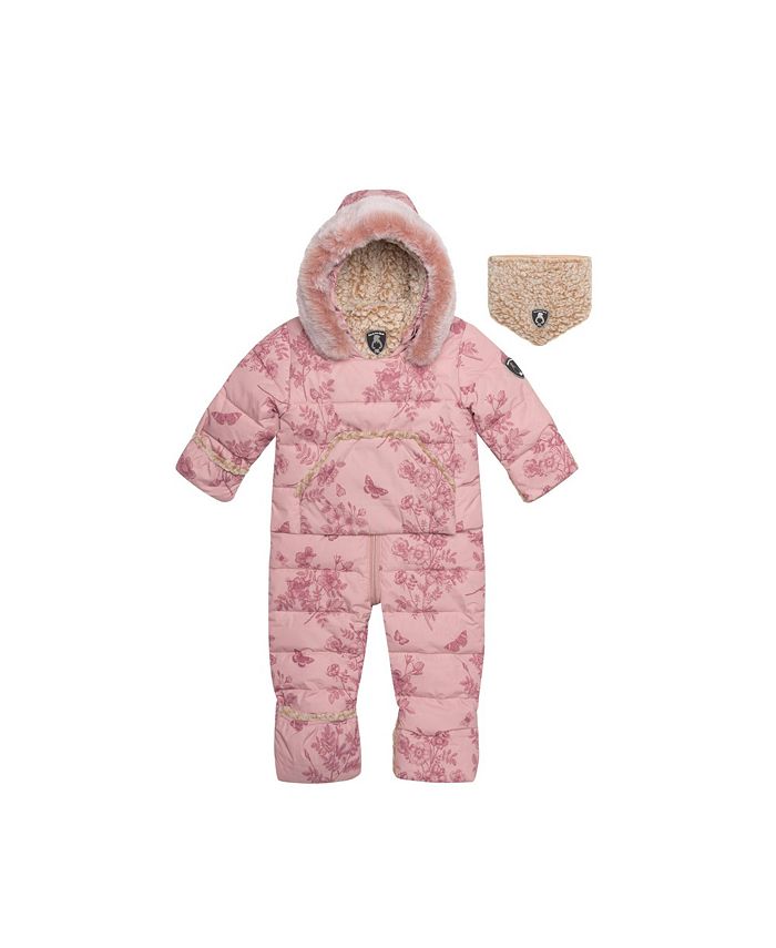 Macys infant snowsuits 2025