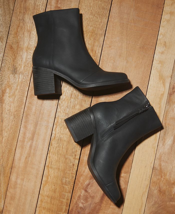 TOMS Women's Evelyn Stacked Block Heel Booties Macy's