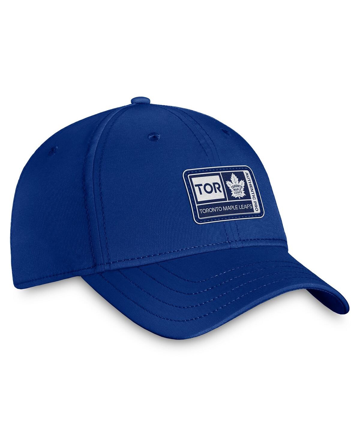 Fanatics Branded  Blue Toronto Maple Leafs Authentic Pro Training Camp Flex Hat In Blue