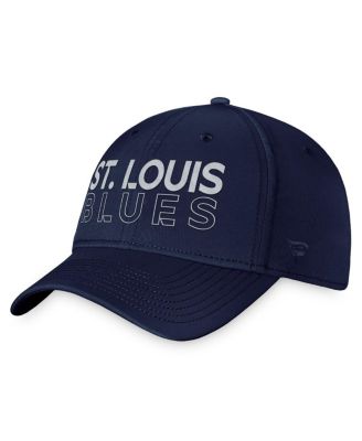Men's Navy St. Louis Blues Authentic Pro Road Flex Hat