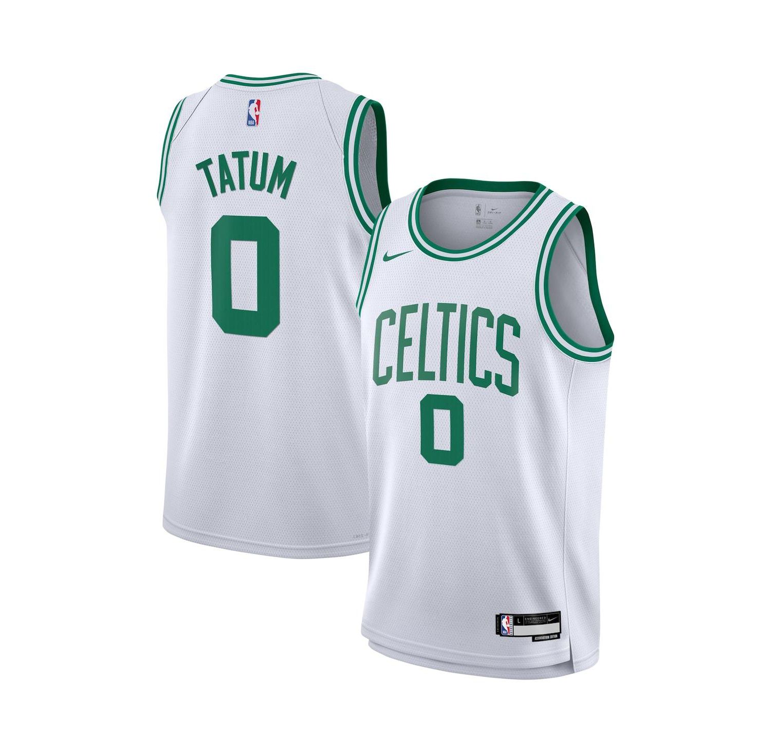 Big Boys Jayson Tatum White Boston Celtics Swingman Jersey - Association Edition