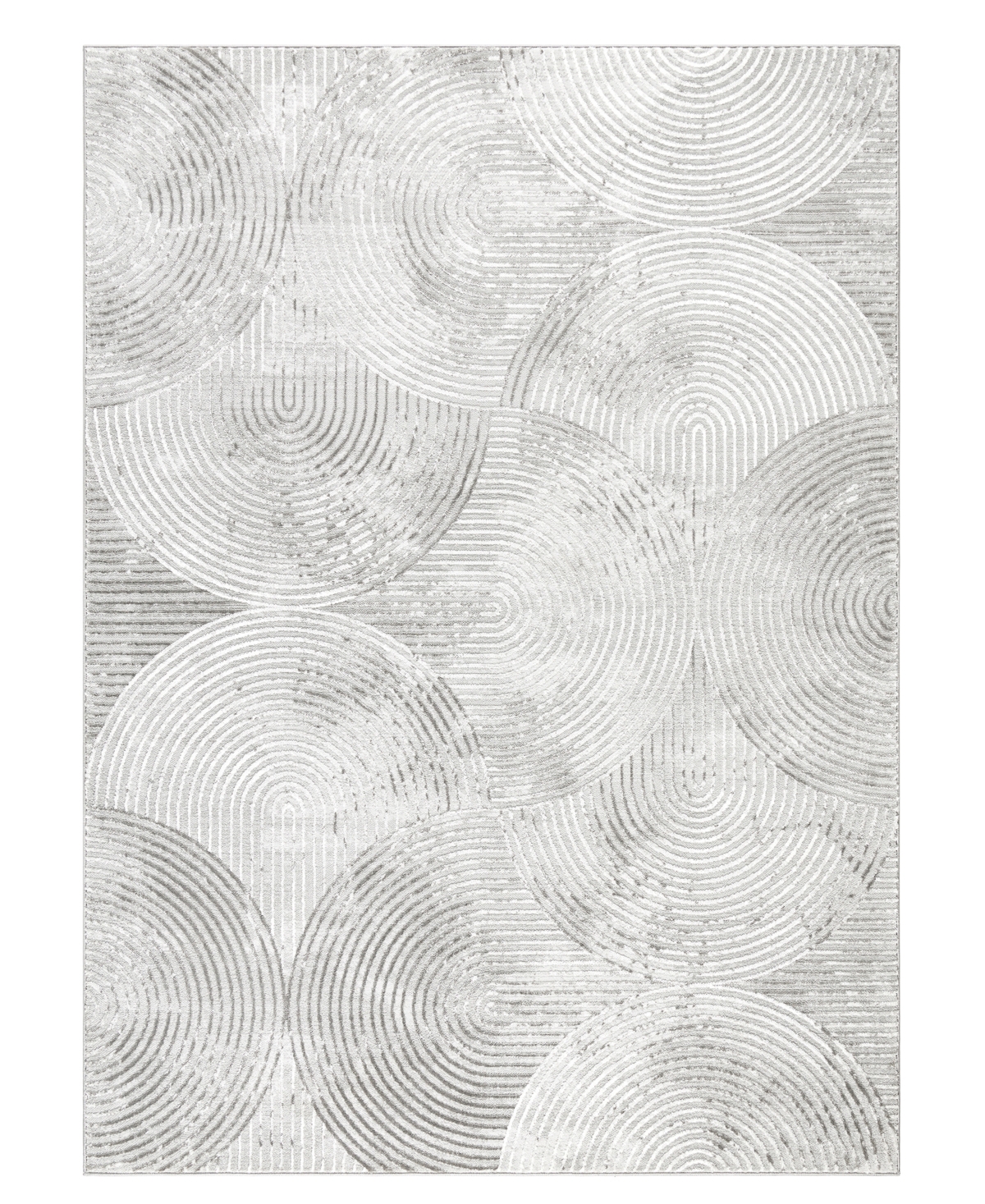 Town & Country Living Luxe Maya 9900 9'2in x 12'5in Area Rug - Gray
