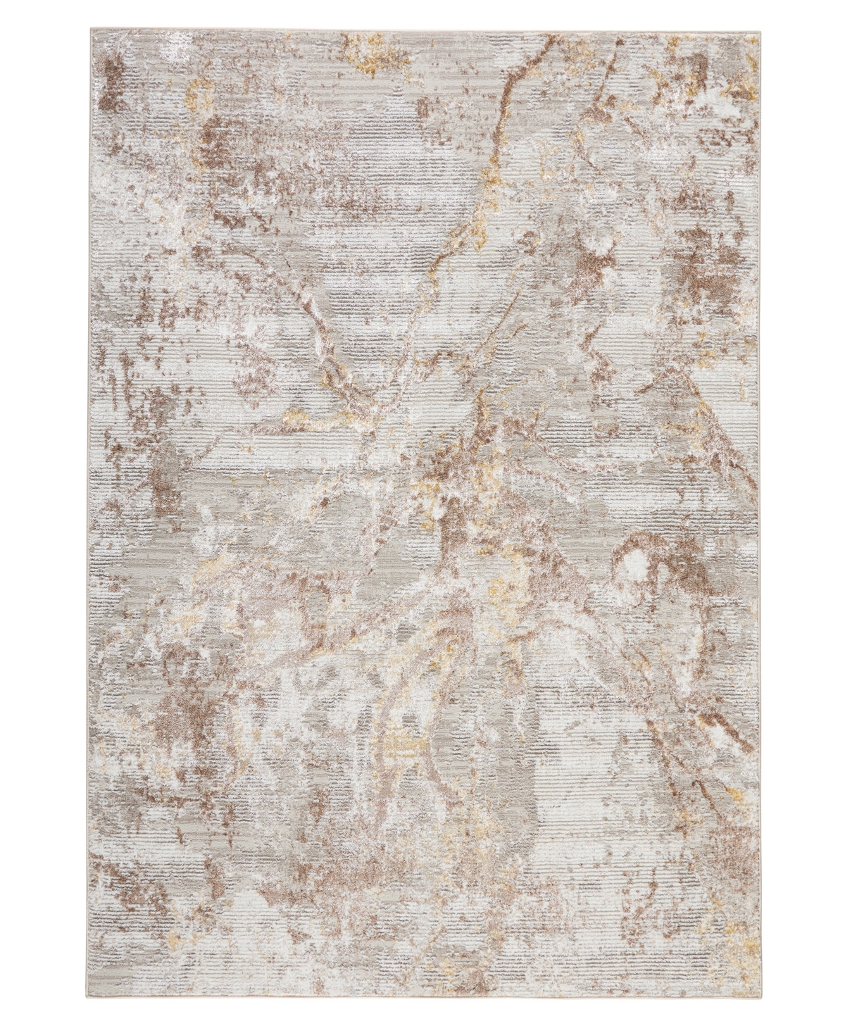 Town & Country Living Luxe Opaline 256 9'2in x 12'5in Area Rug - Taupe