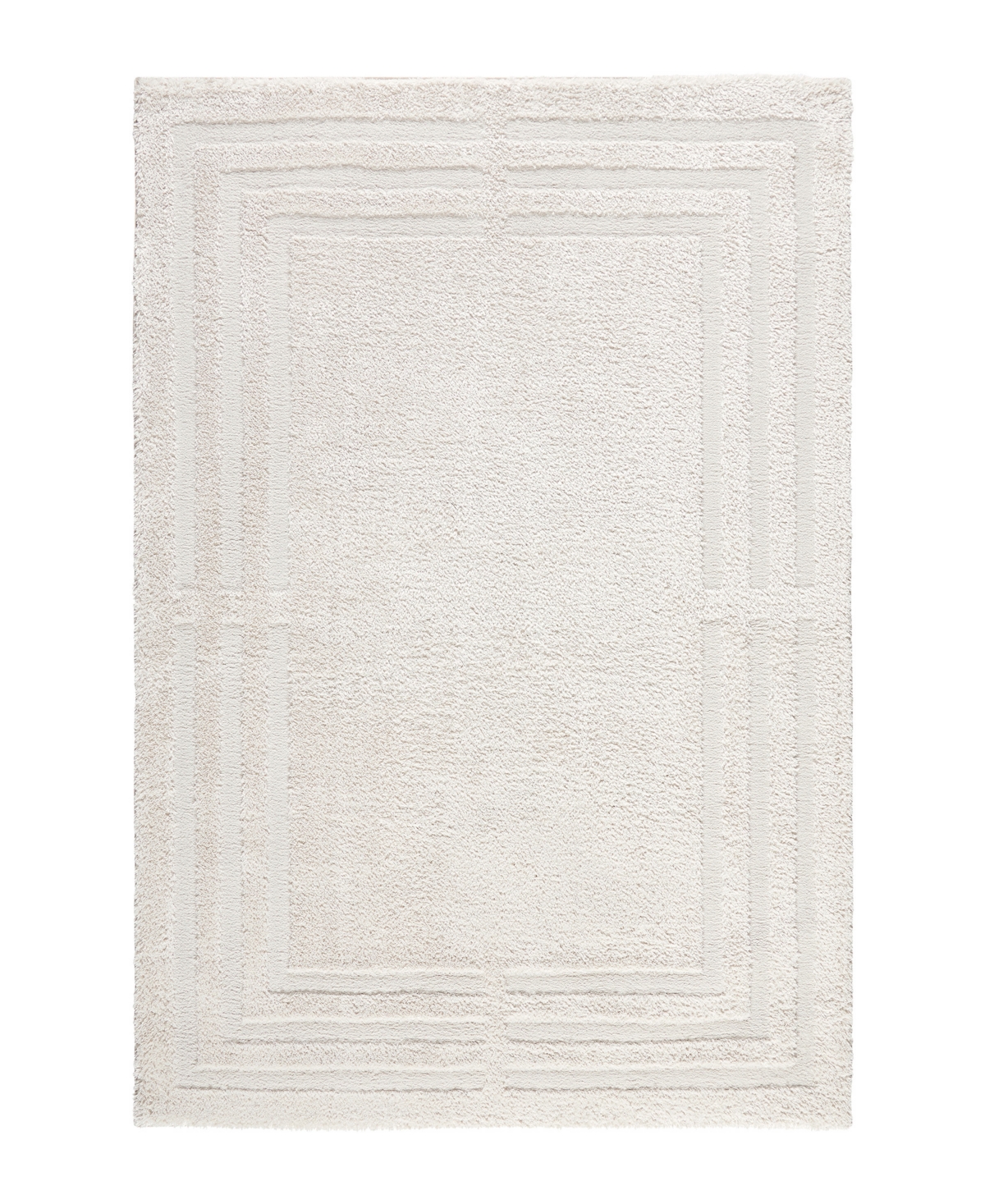 Town & Country Living Everyday Cloud Shag 114 9'2in x 12'5in Area Rug - Beige