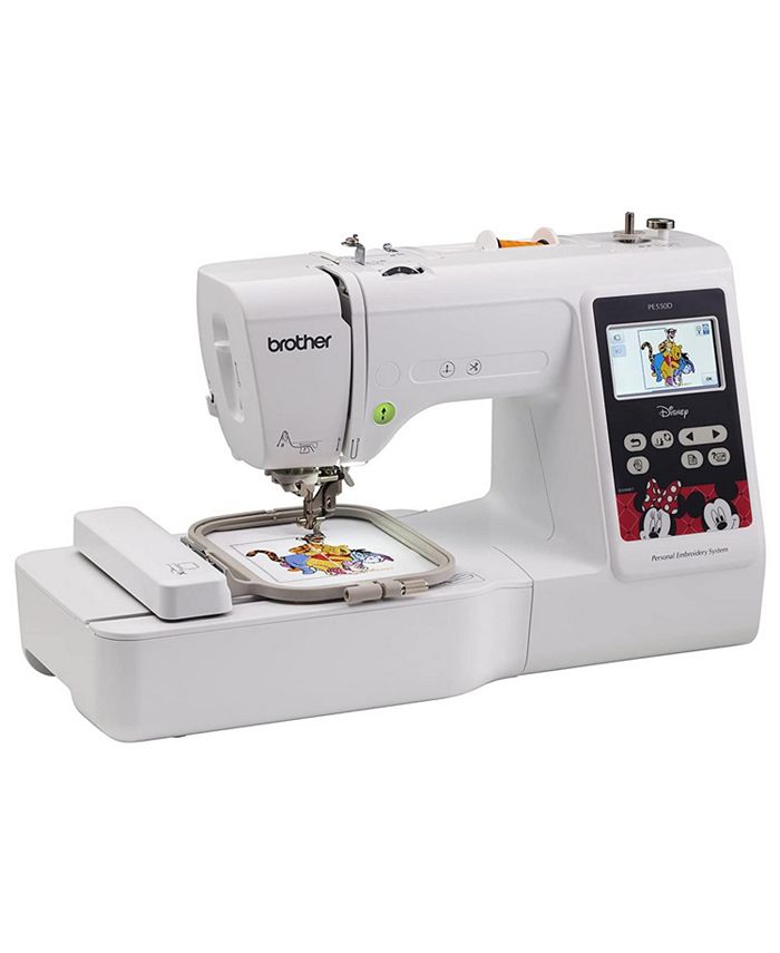 Brother PE550D 4" x 4" Embroidery Machine with Disney Designs Macy's
