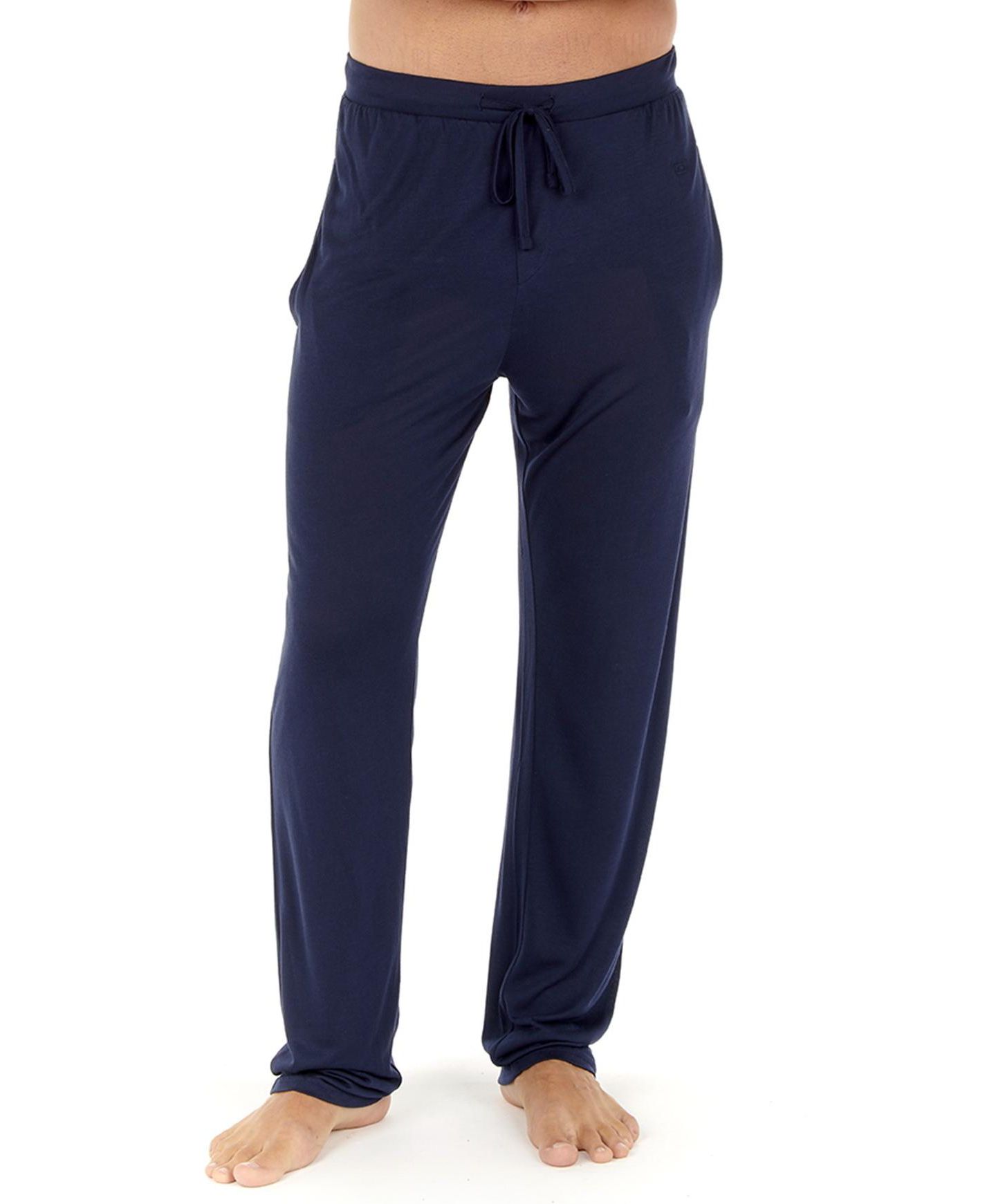 Мужские брюки HOM Pants, цвет: Тёмно-синий — фото 1