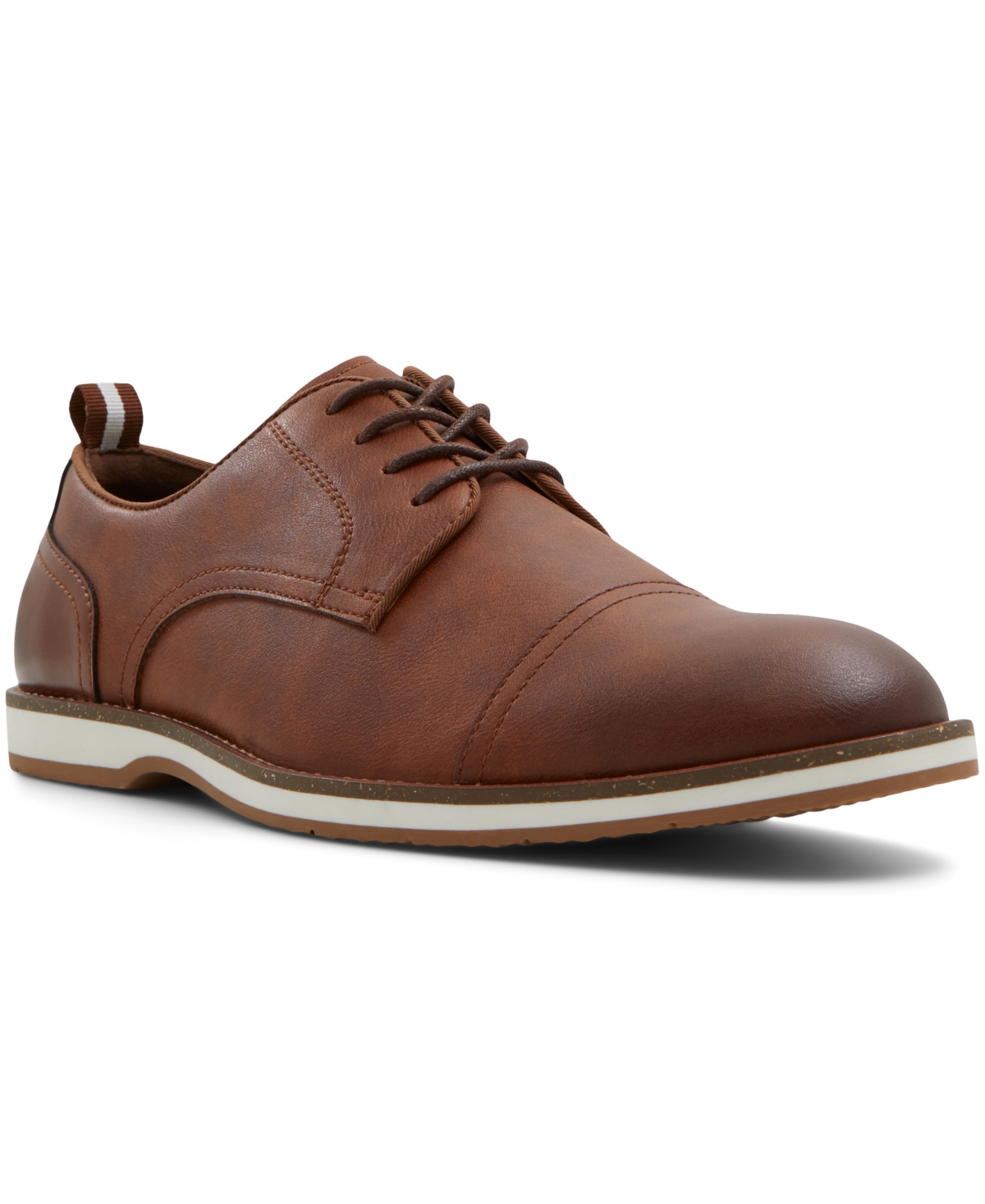 Shop Call It Spring Men's Harker Casual Lace-up Shoes In Cognac