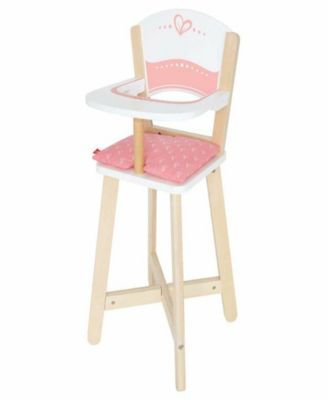 Baby Doll Pink Hearts Highchair
