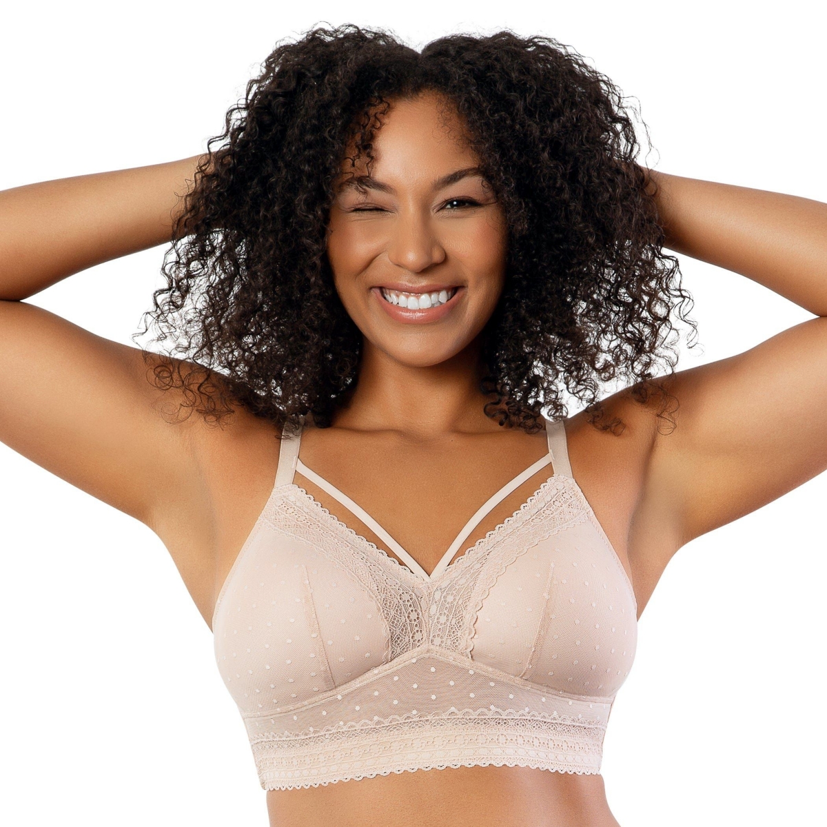 Parfait Plus Size Mia Dot Wire-Free Bralette