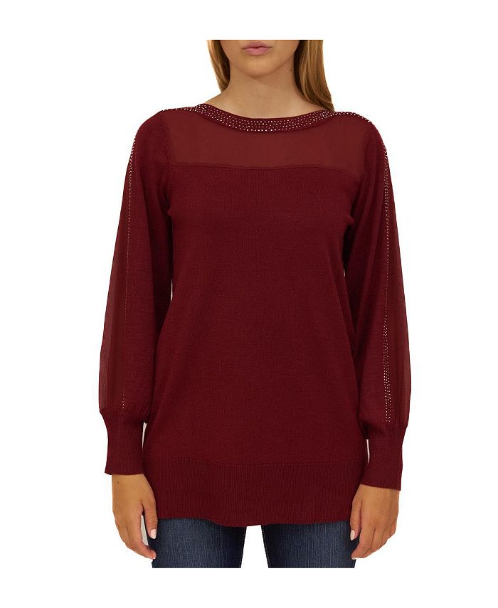 Cable & Gauge Women's Rhinestone Tunic Macy's