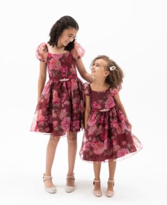 Big girl and on sale little girl matching dresses