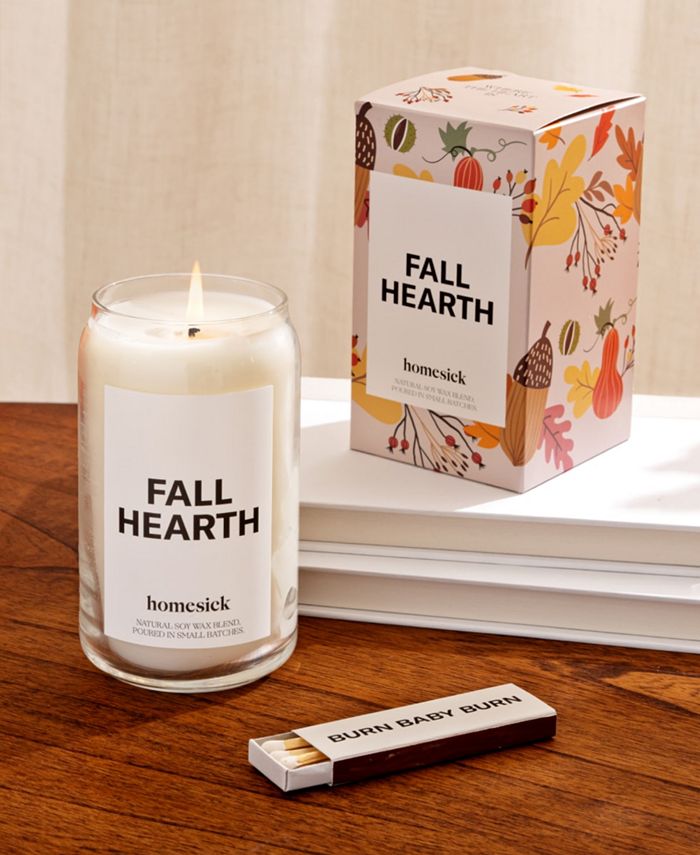Homesick Candles Fall Hearth Candle Macy's