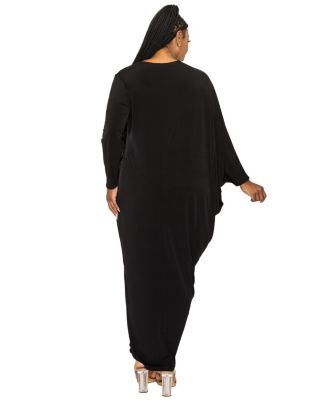Plus Size Louella Asymmetrical Maxi Dress