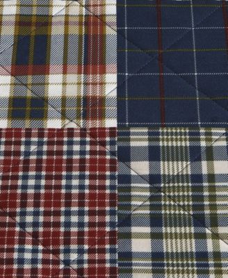 Madrona Plaid Reversible 3-Piece Quilt Set, King