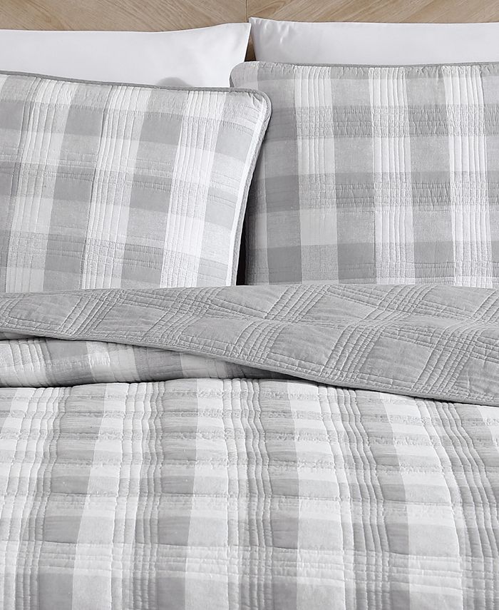 Eddie Bauer Lakehouse Plaid 2Piece Twin Quilt Set Macy's