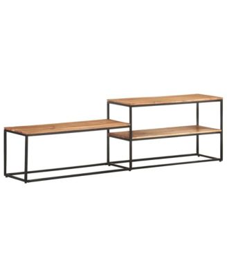 TV Stand 70.9"x11.8"x19.7" Solid Wood Acacia