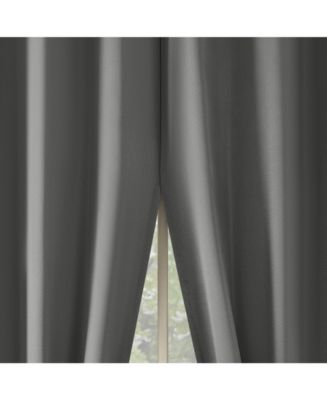 Brandon Magnetic Closure Room Darkening Grommet Curtains Pair