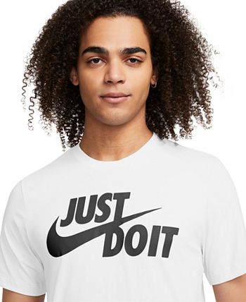 Nike Men's Just Do It Big Logo T-Shirt (Small, Lime Green