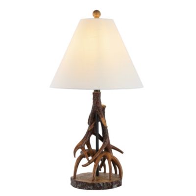 Cabell Farmhouse Rustic Iron LED Table Lamp