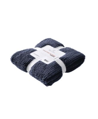 Cozy Faux Fur to Faux Mink Throw, 50" x 60''