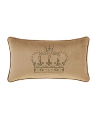 Townsend Crown Boudoir Decorative Pillow, 15" x 20"