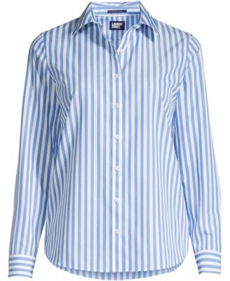 Women's No Iron Button Front Shirt