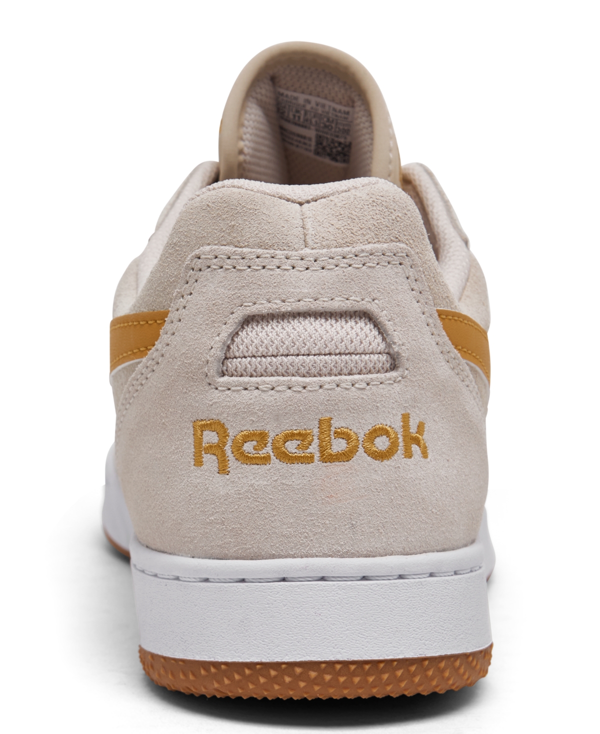 Shop Reebok Men's Bb 4000 Ii Casual Sneakers From Finish Line In Stucco,white
