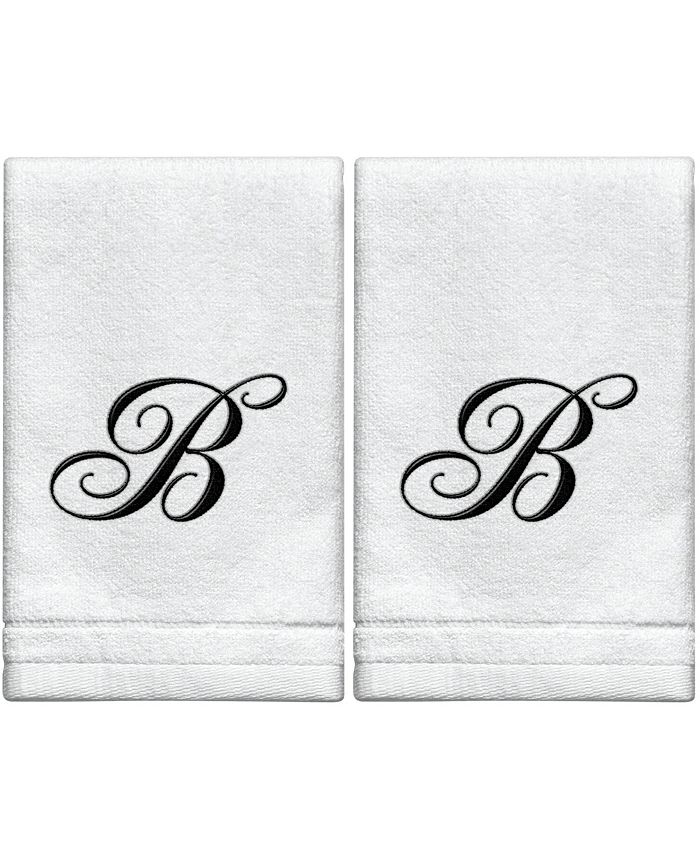 Macy's outlet monogrammed towels