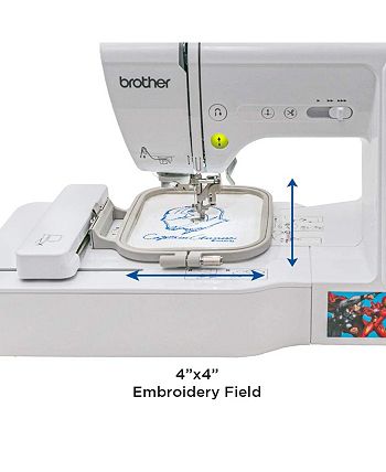 Brother LB5000M Marvel Sewing & Embroidery Machine w/ Embroidery & Sewing Bundle