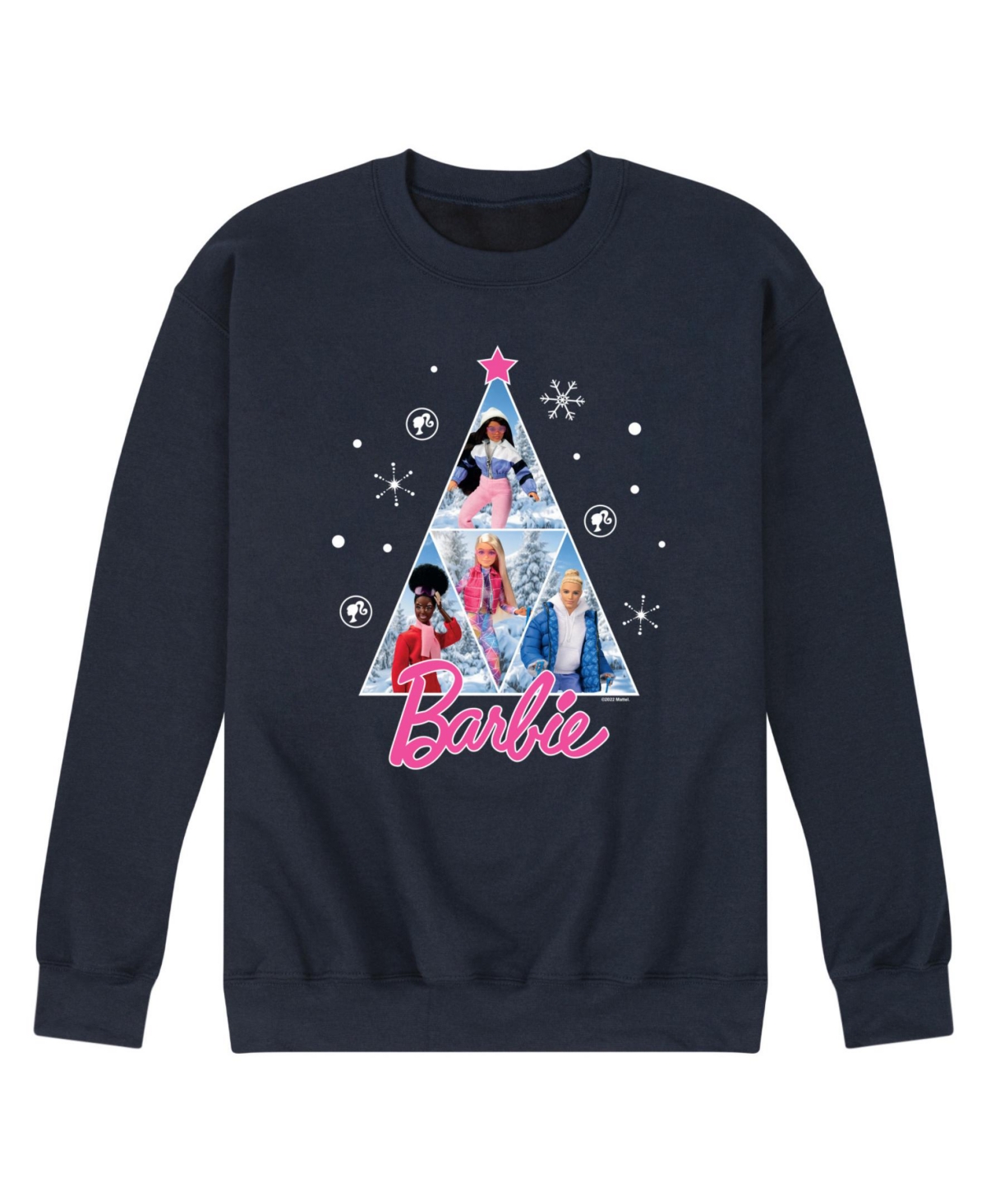 Shop Airwaves Men's Barbie Crew Fleece T-shirt In Blue