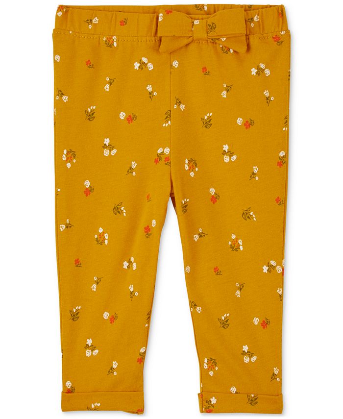 Carter's Baby Girls Floral Bodysuit and FloralPrint Leggings, 2 Piece