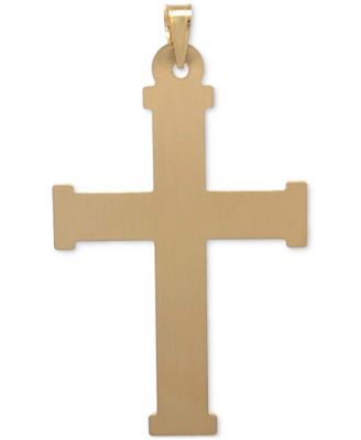 Cross Pendant in 14k Yellow Gold
