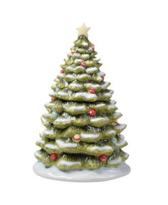Evergreen Christmas Cookie Jar