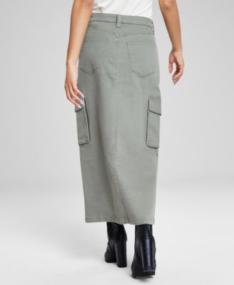 And Now This Women's Cargo Maxi Skirt, Created for Macy's