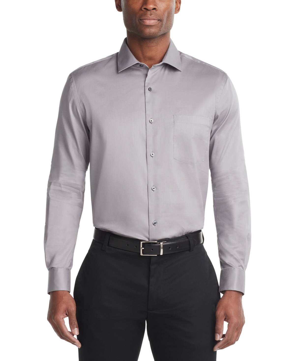 Van Heusen Men's Stain Shield Regular Fit Dress Shirt